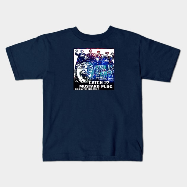 Ska is dead! - blue Kids T-Shirt by CoolMomBiz